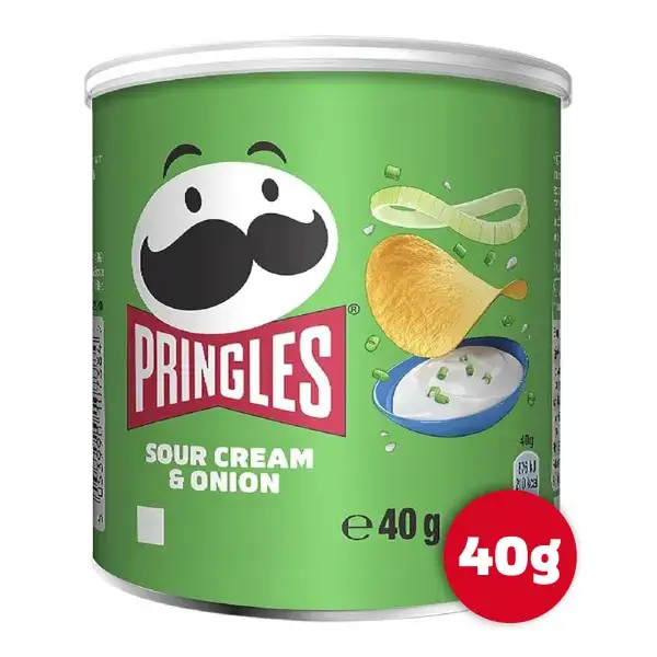 Pringles Sour Cream & Onion 40gr
