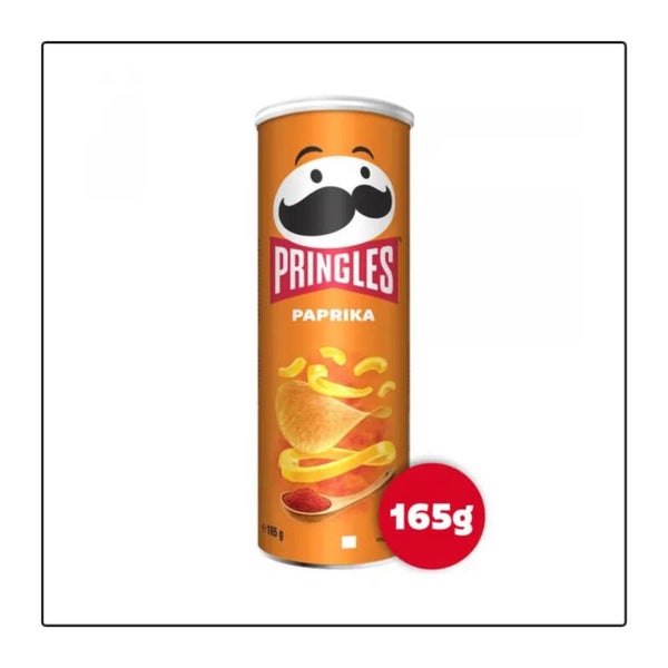 Pringles Paprika 165gr