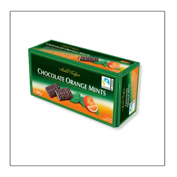 Maître Truffout chocolaatjes mint Orange