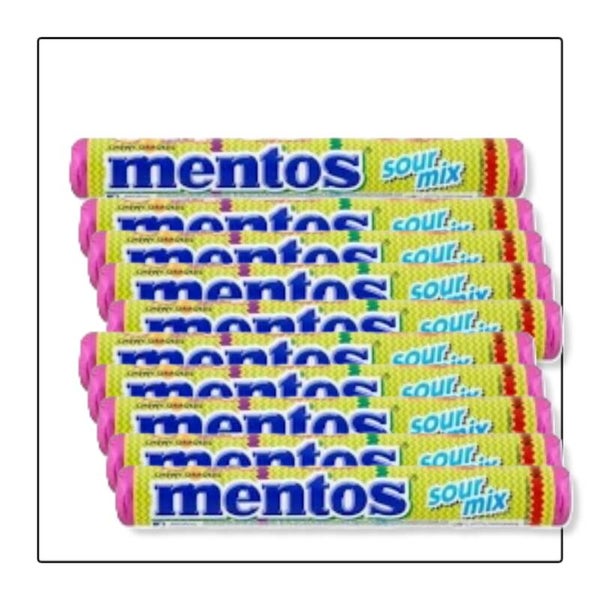 Mentos sour mix x 10