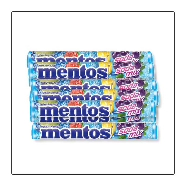 Mentos soda mix ( 37 gram)   x 10