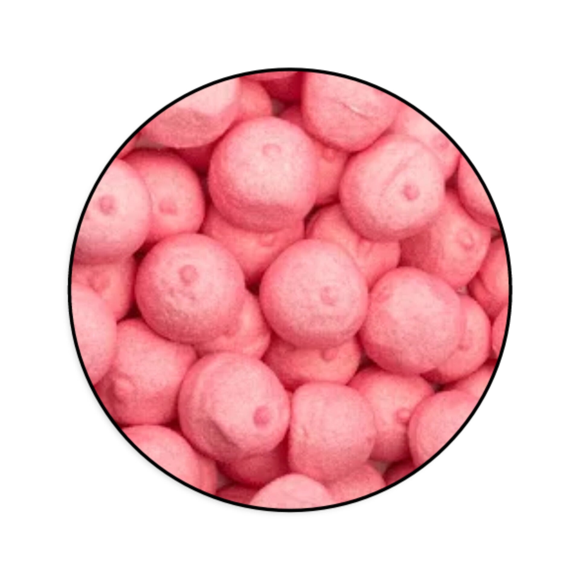 Spekbollen roze 10 stuks