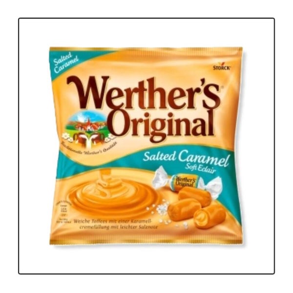 Werther´s salted caramel 180 gram