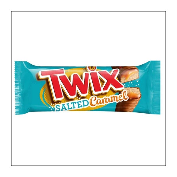 Twix zoute karamel 2 x 23 gram