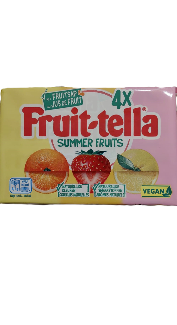 Fruit-tella summerfruits 4-pack