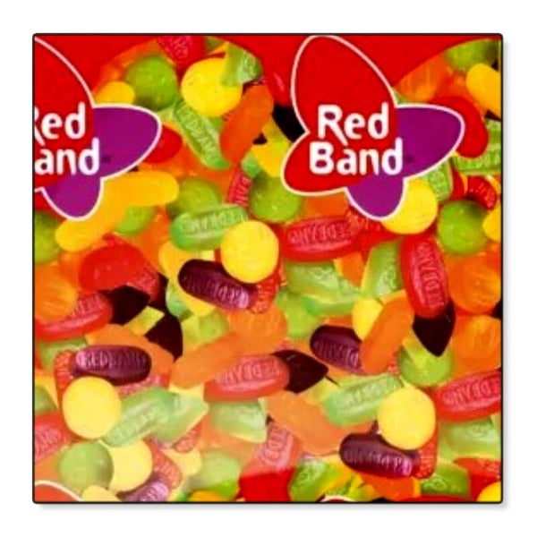 Red Band winegums 200 gr