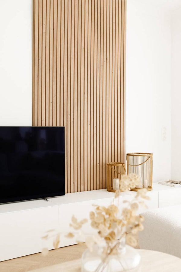 Premium Akoestische Paneel - Licht Eiken - 2770 x 300 x 20 mm