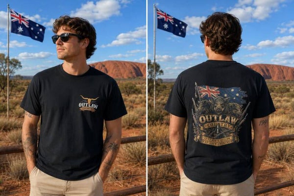 oz flag & pigs t-shirt/pre order