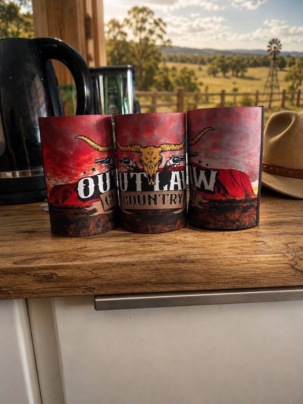 Uluru stubby coolers