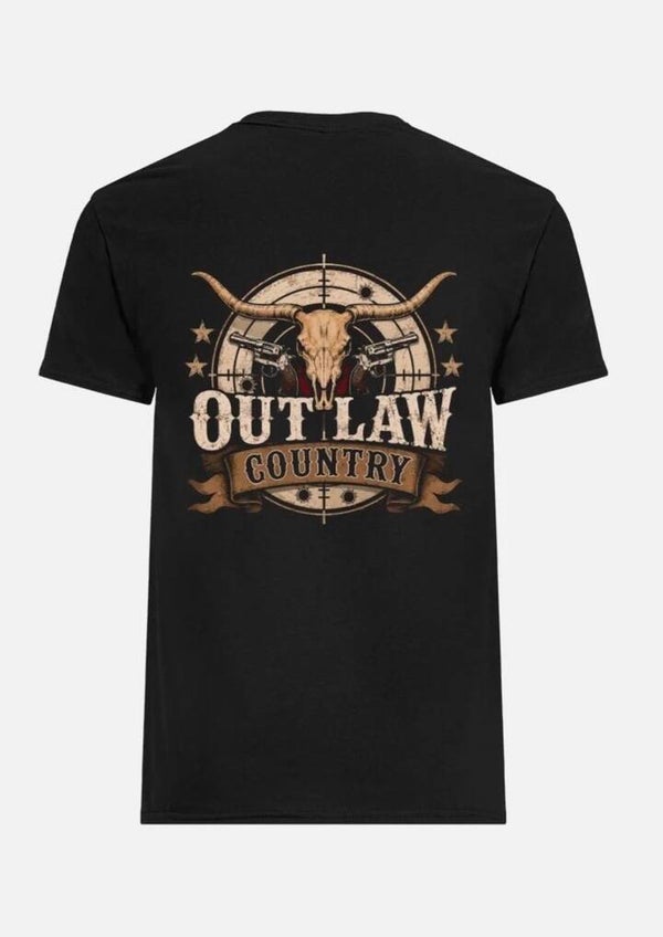 wild west outlaw tee/ pre order