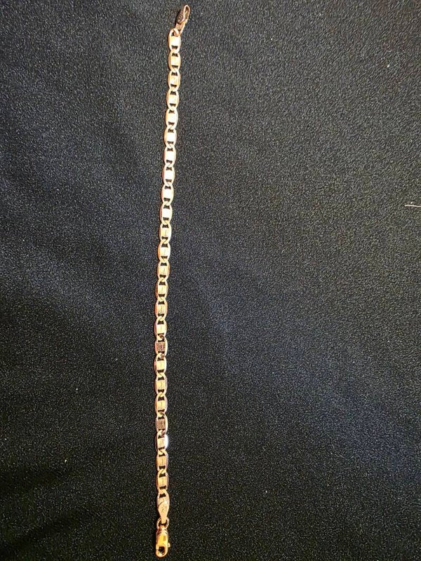 7 1/2" 3mm Rose Gold Valentino Bracelet