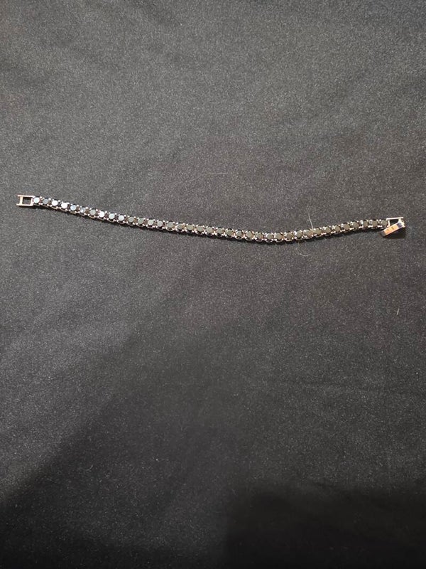 7" 3mm Black Onyx Bracelet