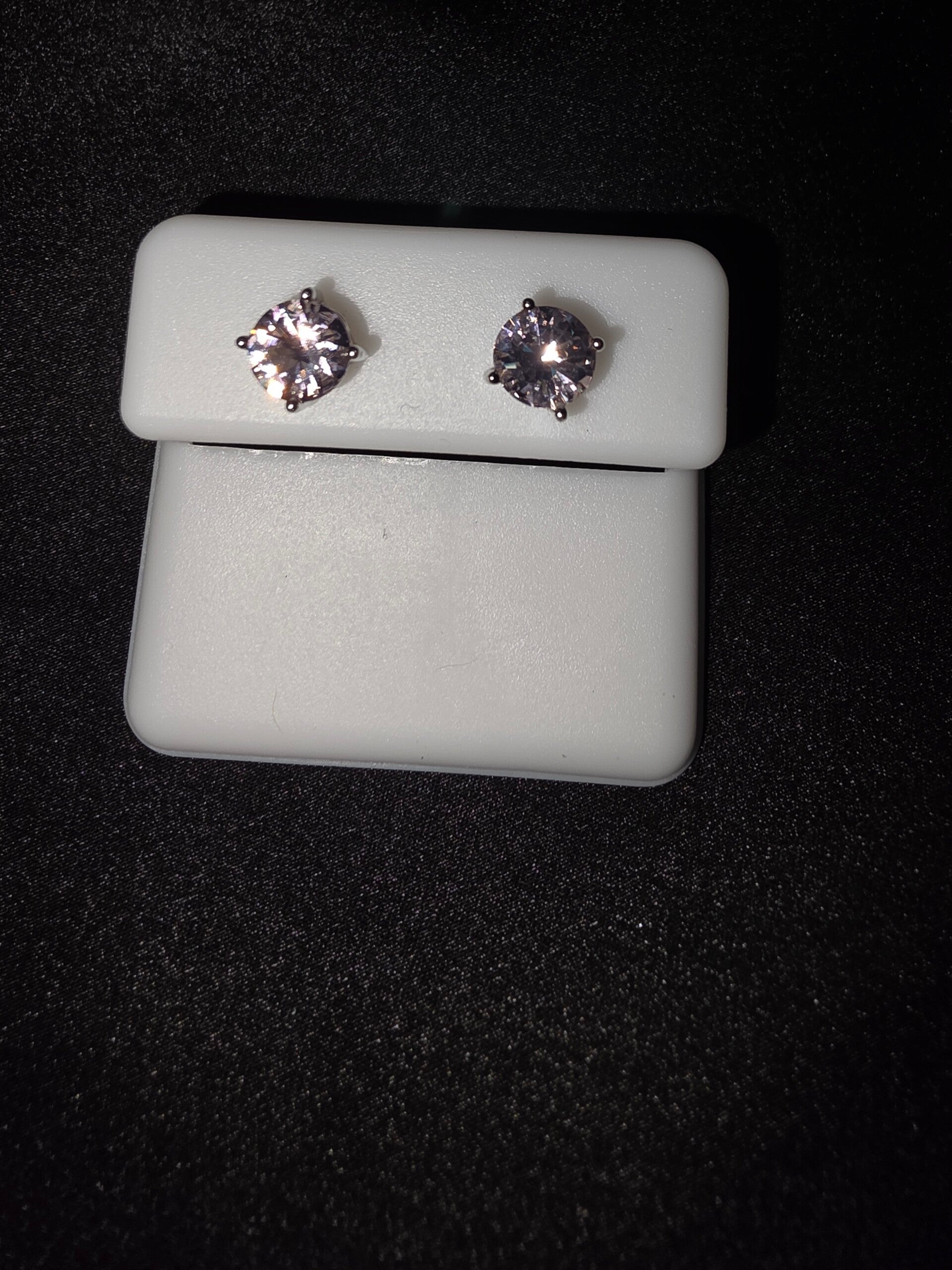 6mm Morganite Earrings