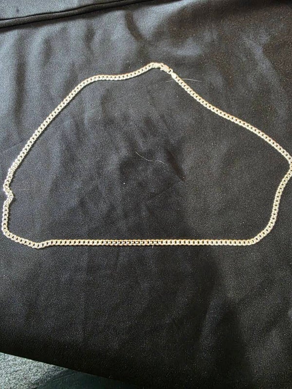 24" Sterling Silver Miami Cuban Necklace