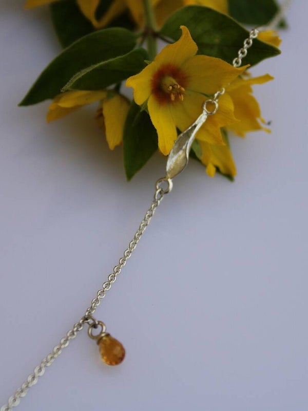Zilveren Armband met Citrien