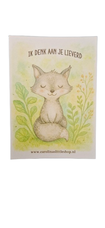Kaart - vosje