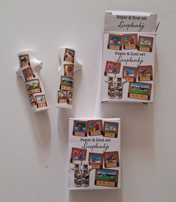 Peper en zout set.  nr.AD17