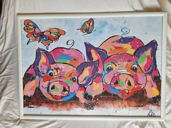 Poster varkens.  nr.AC6