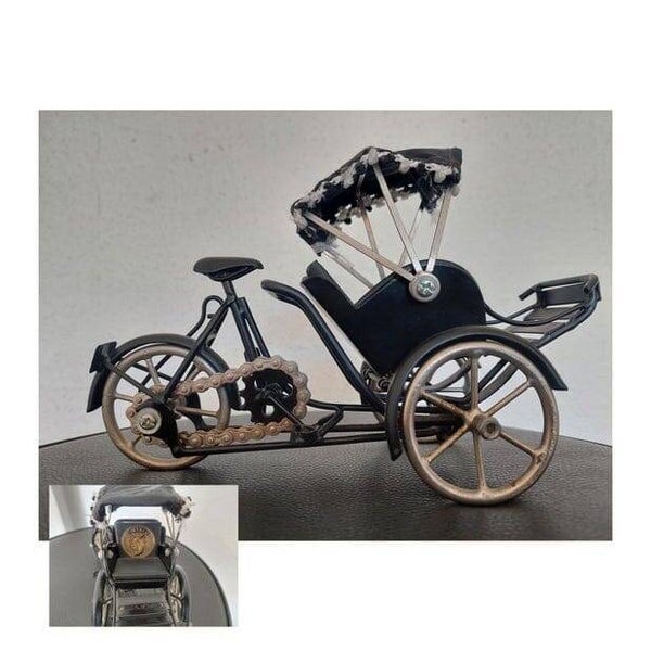 Riksja miniatuur.  nr.U17