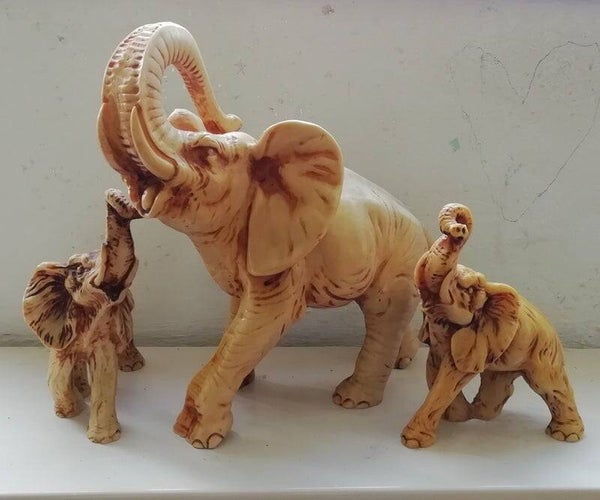 Olifant beelden. nr.E14