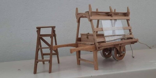 Glas werker kar.  nr.J13