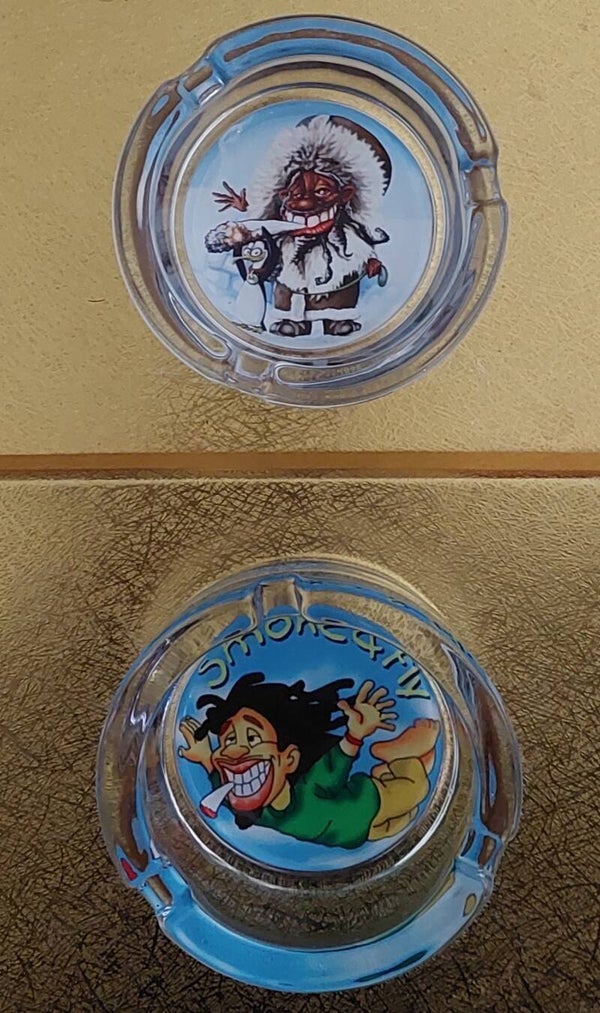 Asbakken rasta.  nr.T15