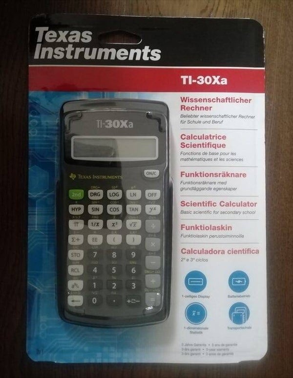 Rekenmachine.  nr.N1