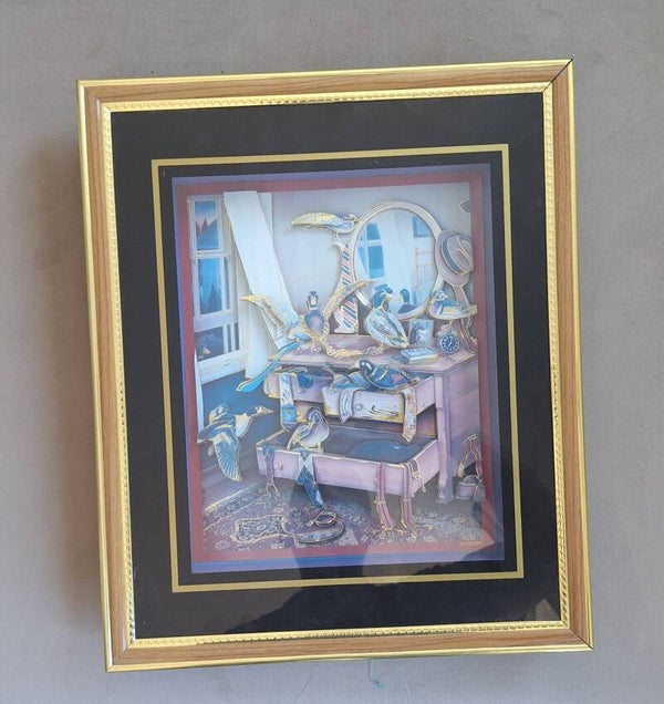 Schilderij drie dimensionaal. nr.AM2