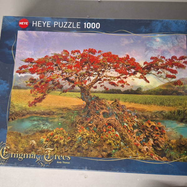 Collection Puzzel. Puzzle. Heye. Andy Thomas. Enigma tree. 1000 stuks. nr.AM6