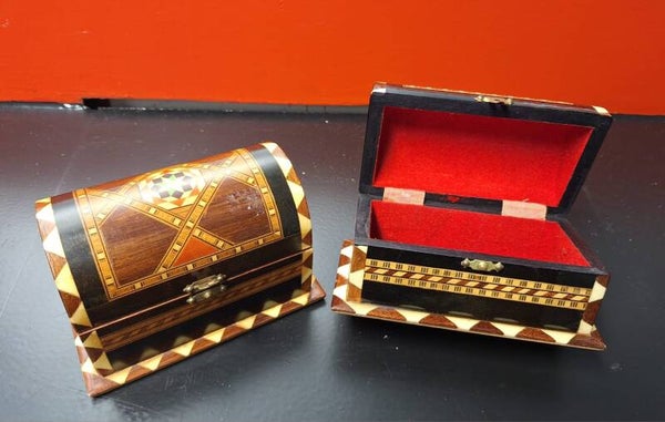 Vintage Juwelen kist, sieraden kistjes. nr.AJ15
