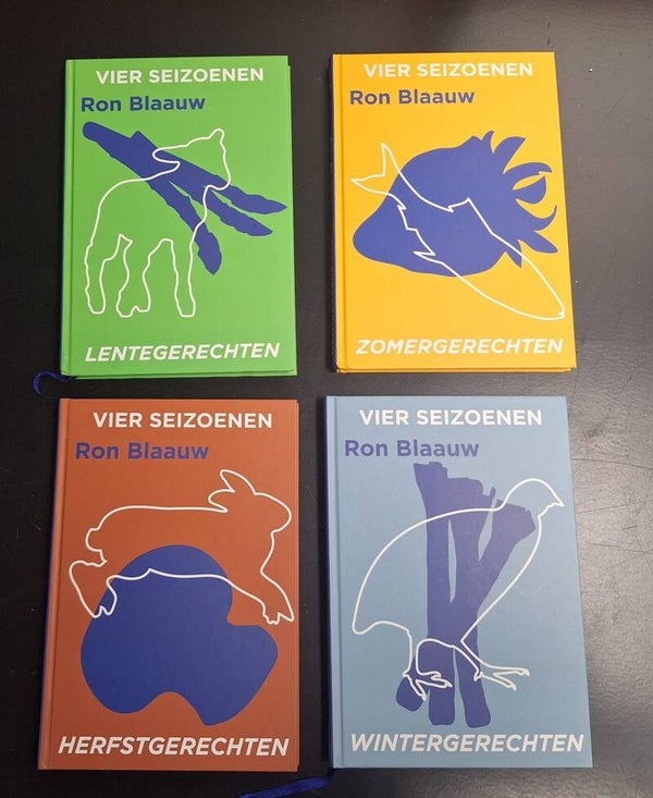 Boeken vier seizoenen gerechten. Boek. nr.AK6