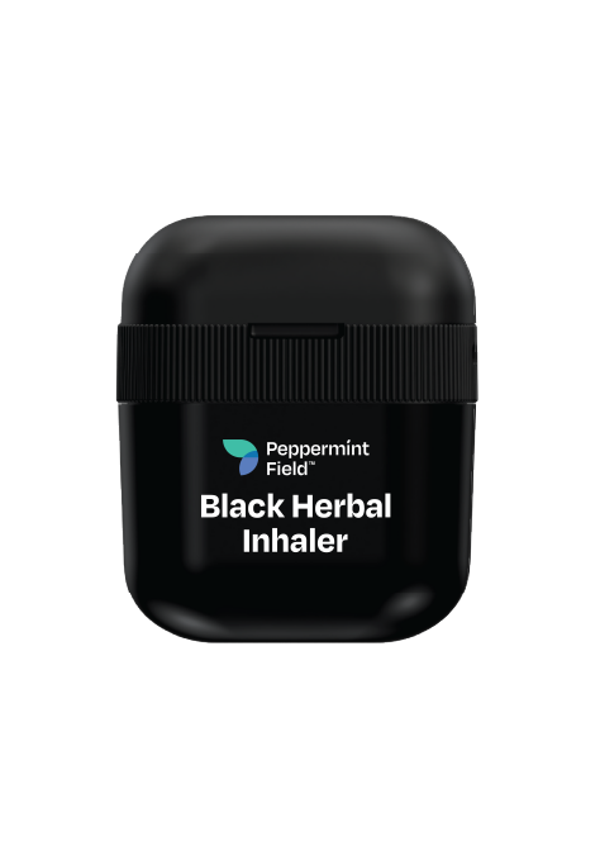 Peppermint Field Black Herbal Inhaler 6 g. Yadom inhaler