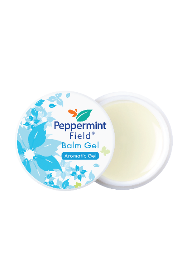 Peppermint veld Balsem Gel 8 gram blauw