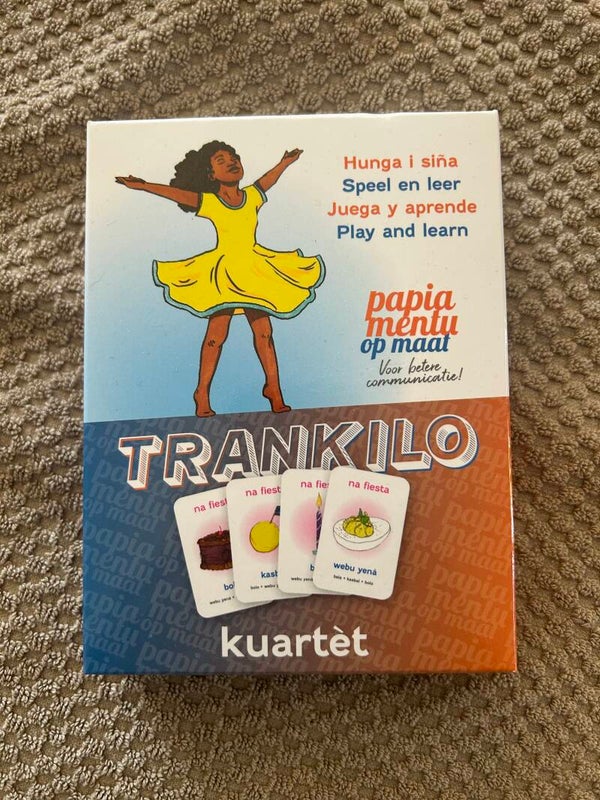 Curaçao Kwartetspel, leer Papiaments en beleef het eiland!