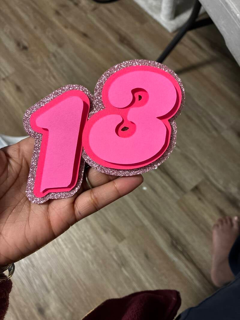 Custom cake topper