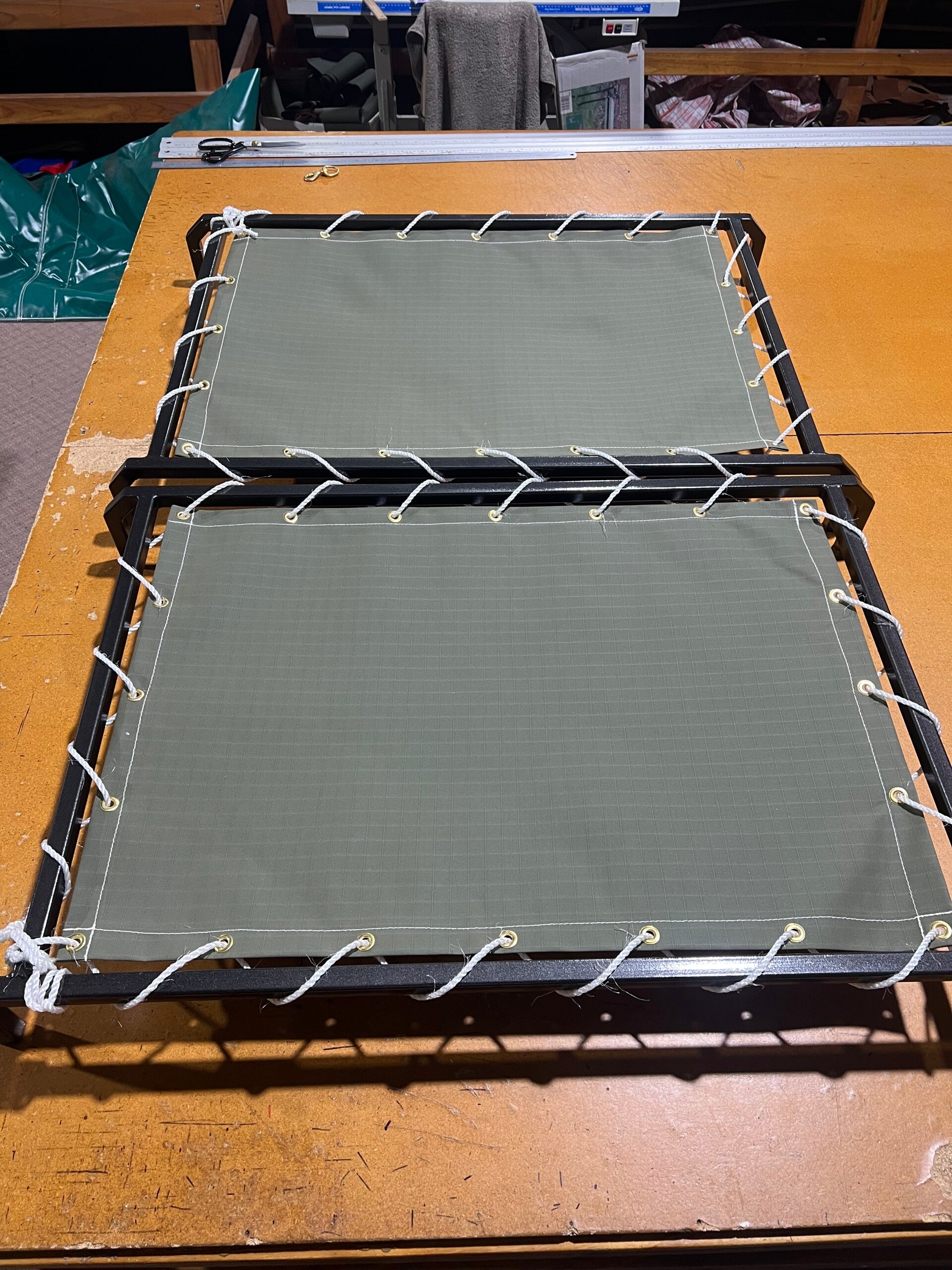 Canvas Dog Bed