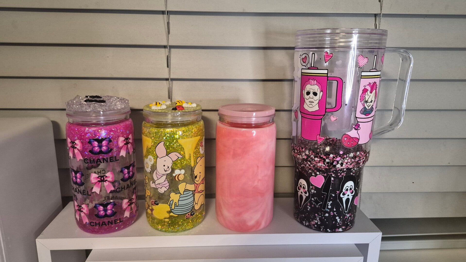 Pre made snowglobes