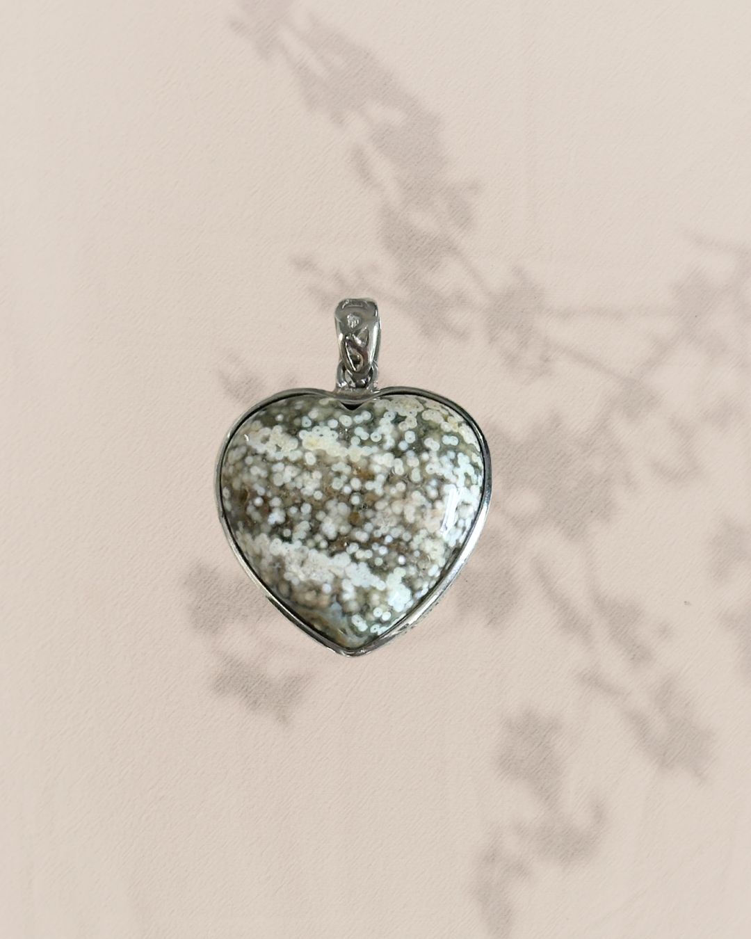 Oceaan jaspis hanger