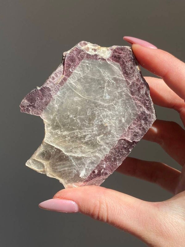 LEPIDOLITE IN GOLD MICA | WILLPOWER