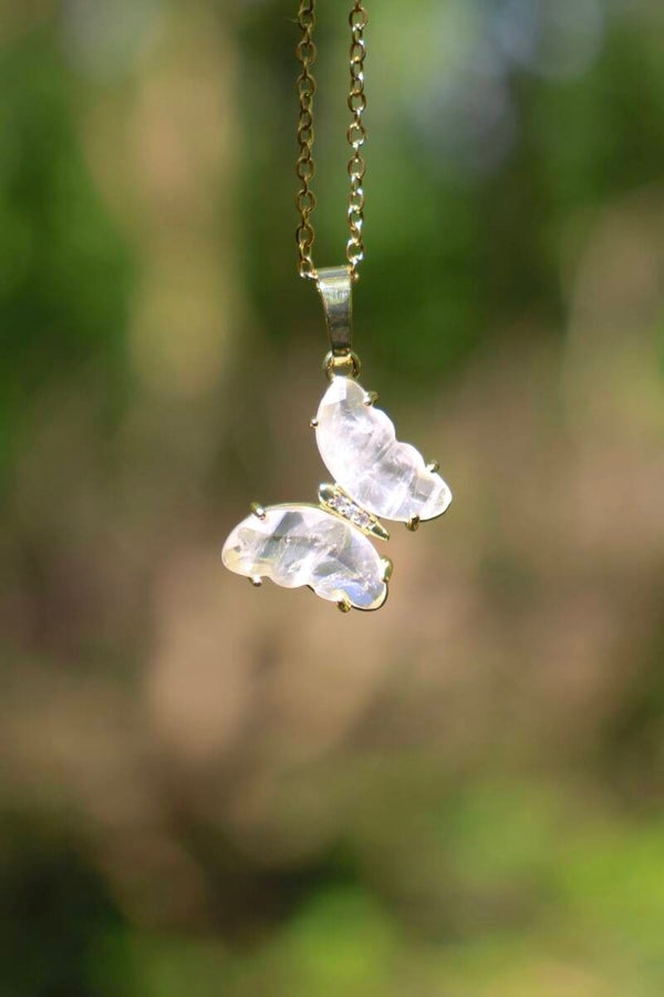 The butterfly chain - Clear quartz