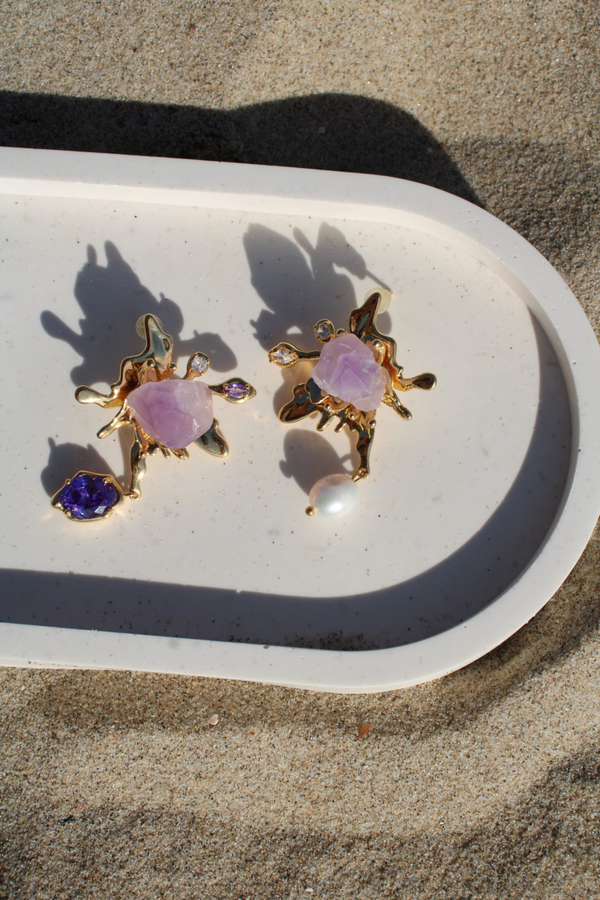 Luxe butterfly earrings | Protection