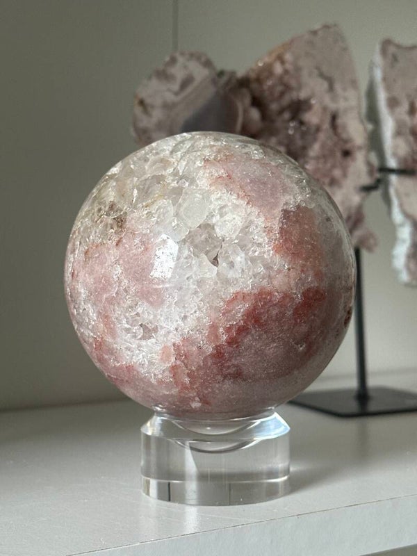 Pink Amethyst sphere