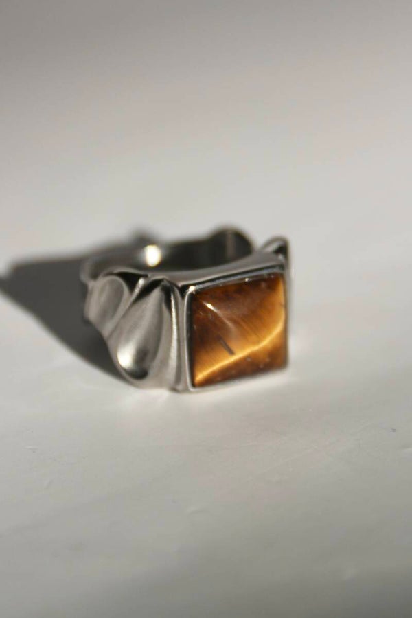 Tigerseye Ring Silver