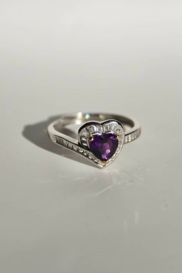 Amethyst Ring Silver