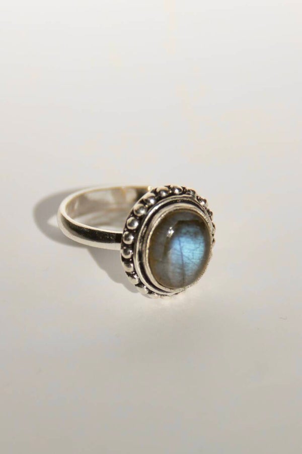 Labradorite Ring Silver