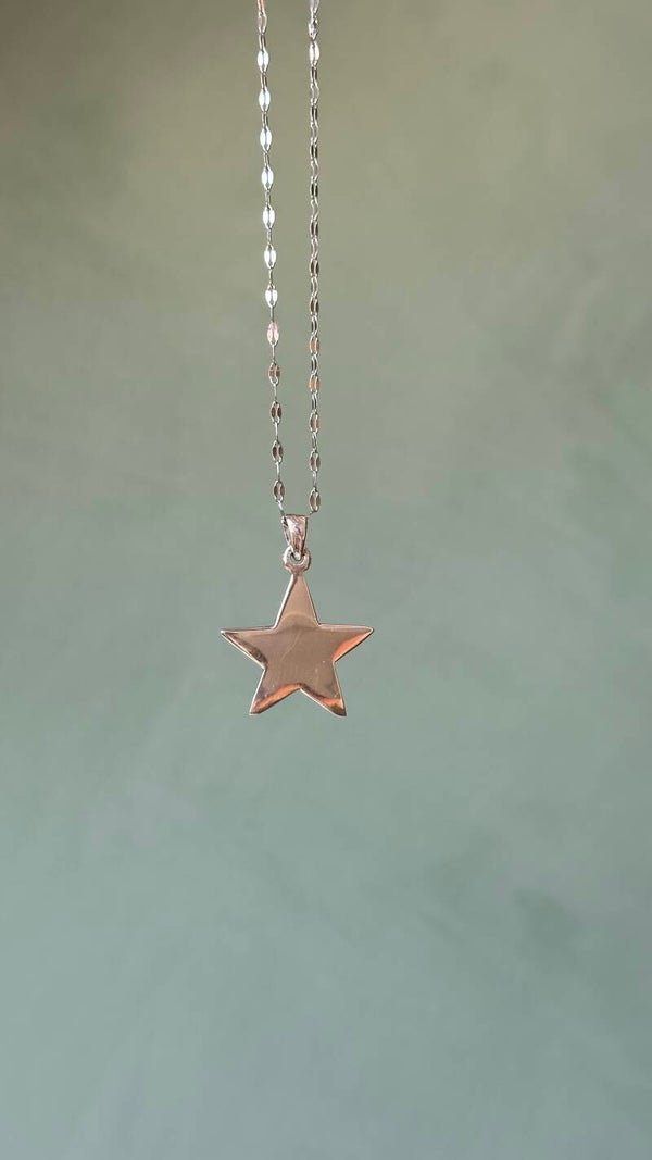 You Are A Star | Sterling Silver Star Pendant
