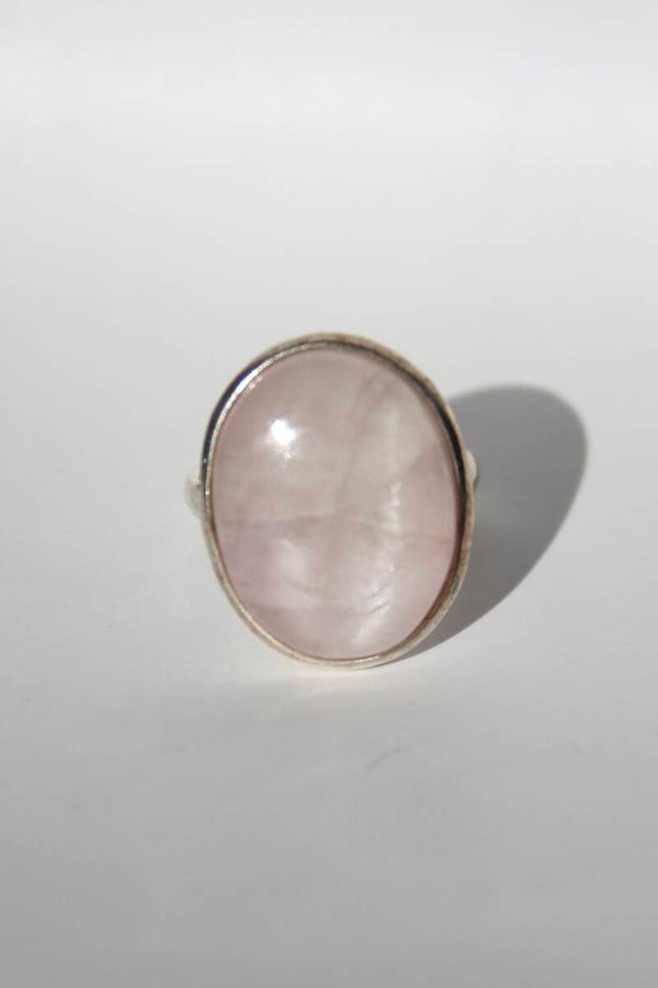 Kunzite Ring Silver