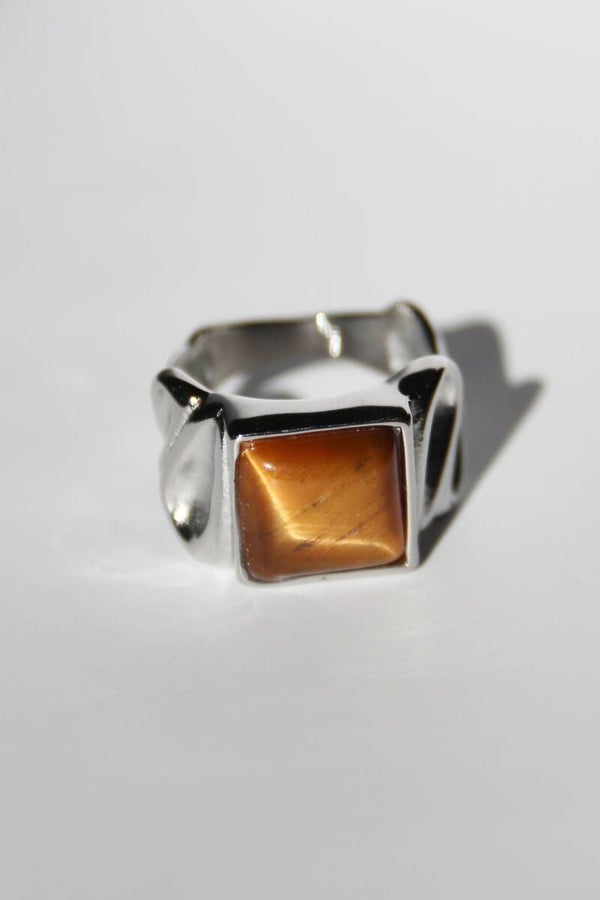 Tigerseye Ring Silver