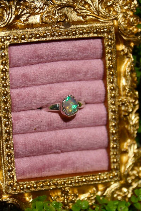 Eclipse - Ethiopian Opal Ring