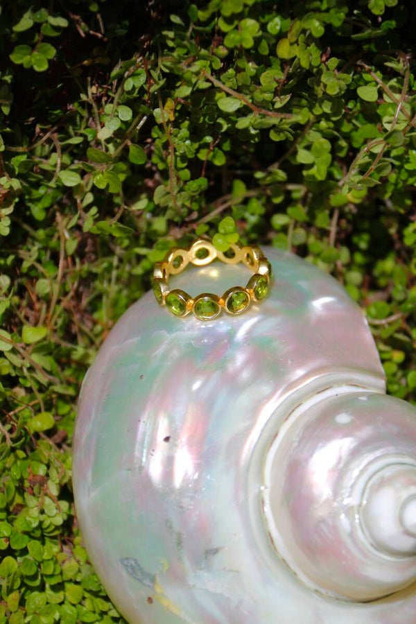 Eternal Aurora - Peridot Ring